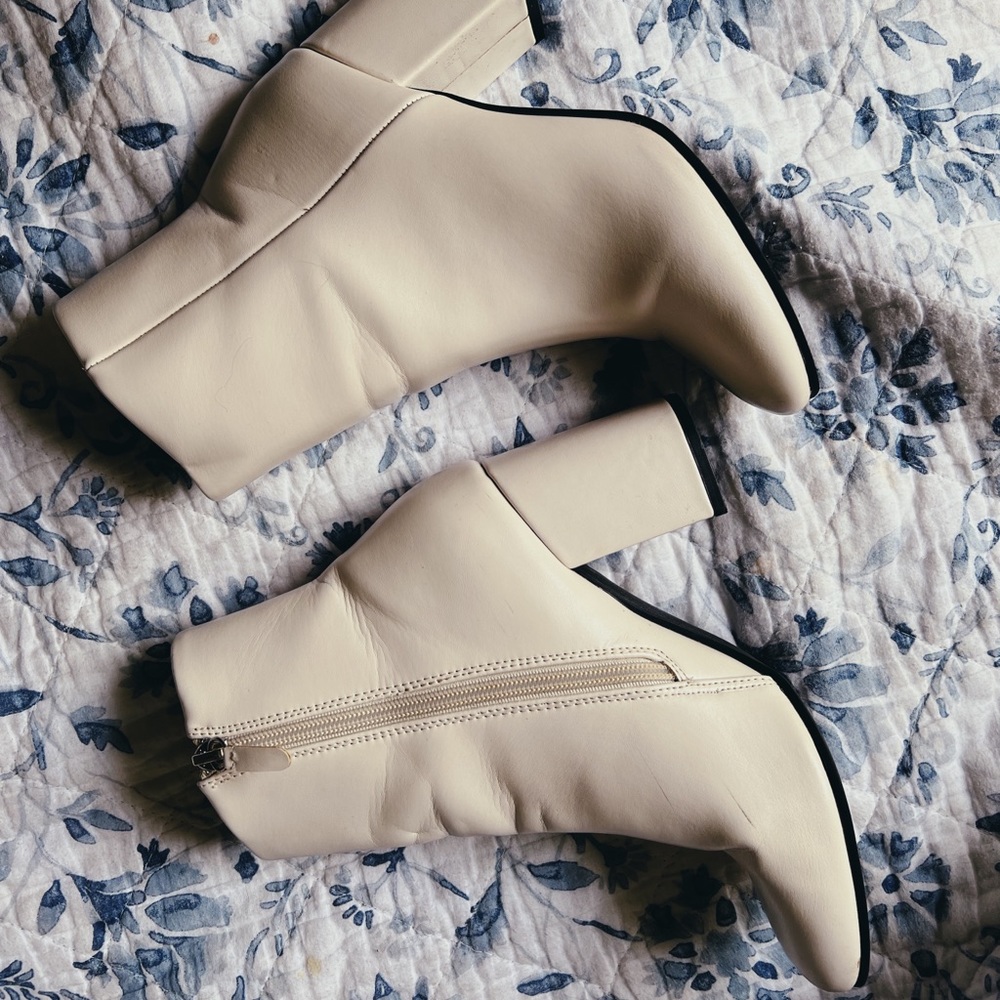 Altered state ivory booties